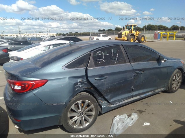 Photo 5 VIN: 5NPE34AF9FH190920 - HYUNDAI SONATA 