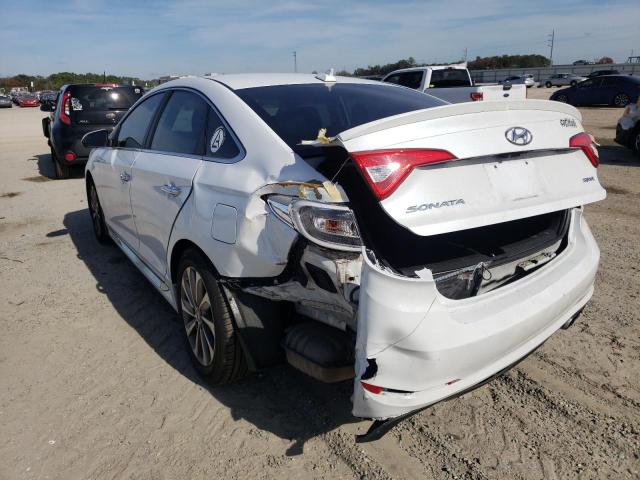 Photo 1 VIN: 5NPE34AF9FH217050 - HYUNDAI SONATA SPO 