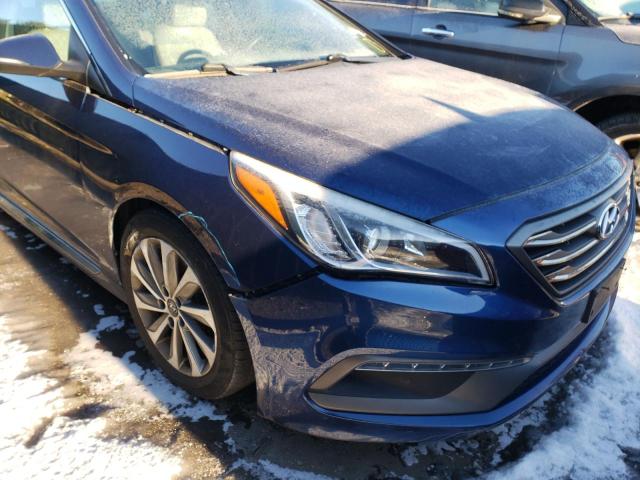 Photo 8 VIN: 5NPE34AF9FH217615 - HYUNDAI SONATA SPO 