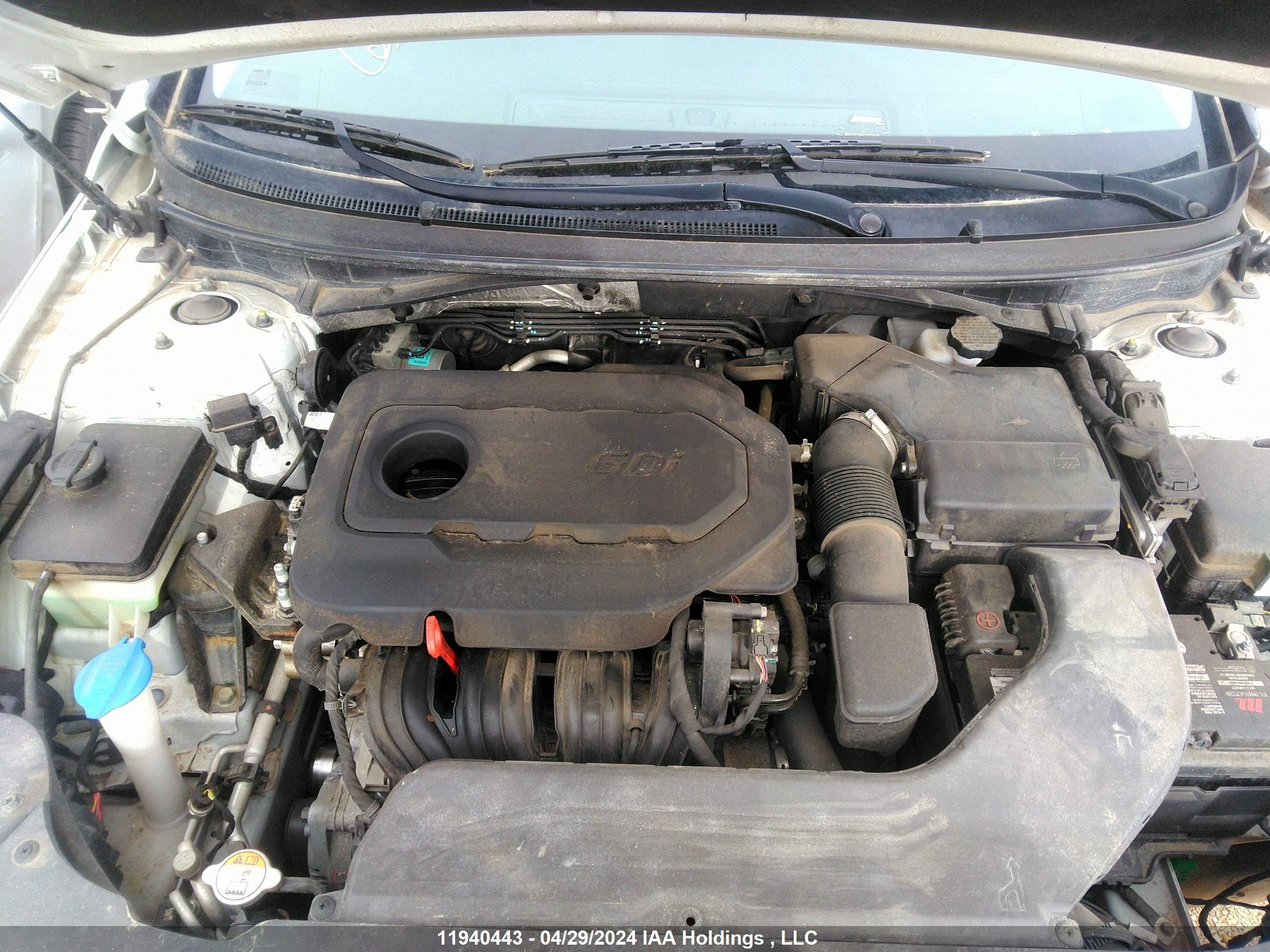 Photo 9 VIN: 5NPE34AF9FH220644 - HYUNDAI SONATA 