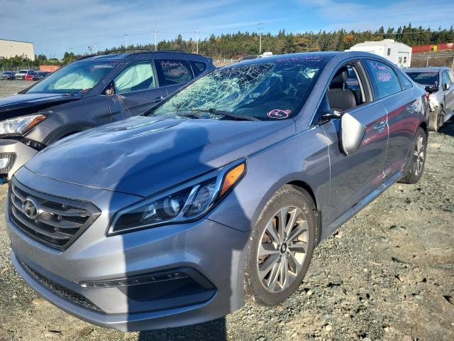 Photo 1 VIN: 5NPE34AF9FH236617 - HYUNDAI SONATA SPO 