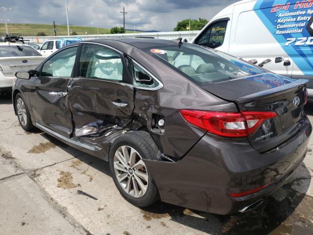 Photo 2 VIN: 5NPE34AF9FH243891 - HYUNDAI SONATA SPO 