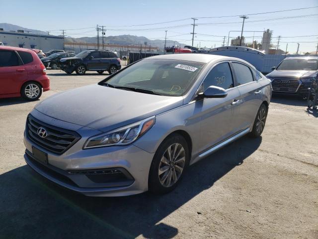 Photo 1 VIN: 5NPE34AF9FH247584 - HYUNDAI SONATA SPO 