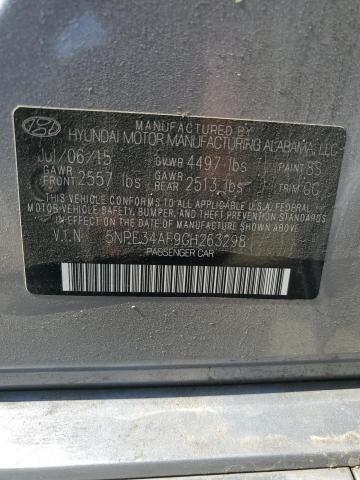 Photo 11 VIN: 5NPE34AF9GH263298 - HYUNDAI SONATA SPO 