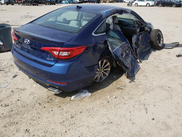 Photo 3 VIN: 5NPE34AF9GH287262 - HYUNDAI SONATA SPO 