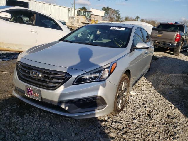 Photo 1 VIN: 5NPE34AF9GH303329 - HYUNDAI SONATA SPO 