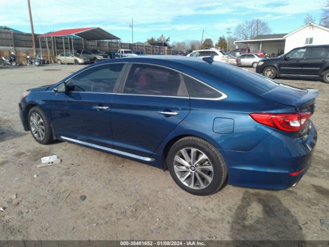 Photo 2 VIN: 5NPE34AF9GH303735 - HYUNDAI SONATA 