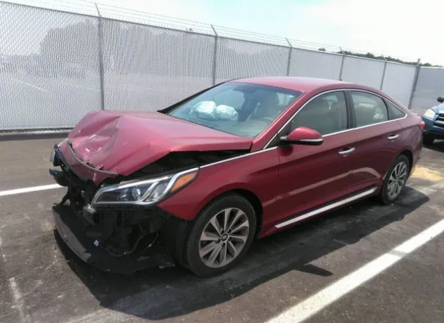 Photo 1 VIN: 5NPE34AF9GH307896 - HYUNDAI SONATA 