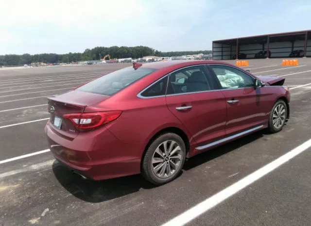 Photo 3 VIN: 5NPE34AF9GH307896 - HYUNDAI SONATA 