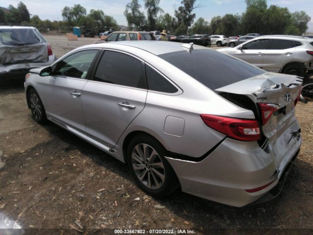 Photo 2 VIN: 5NPE34AF9GH323757 - HYUNDAI SONATA 