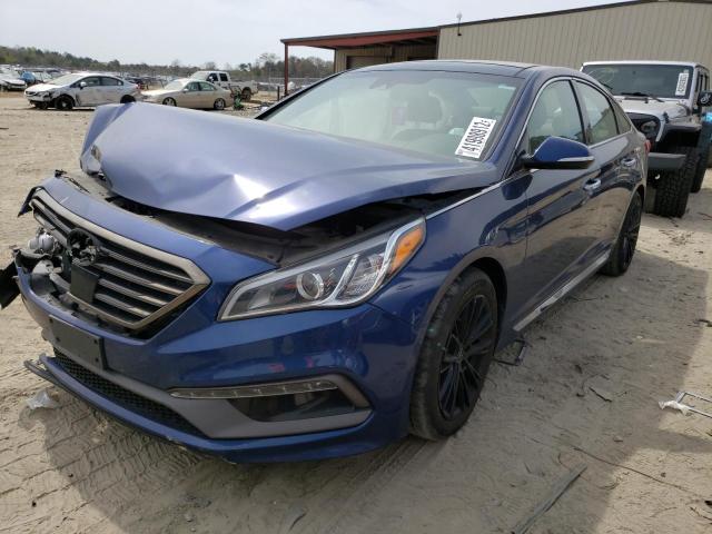 Photo 1 VIN: 5NPE34AF9GH326528 - HYUNDAI SONATA SPO 