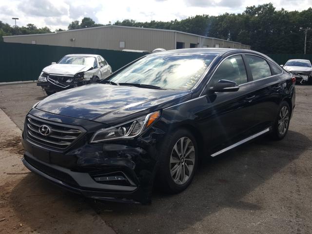 Photo 1 VIN: 5NPE34AF9GH331664 - HYUNDAI SONATA SPO 