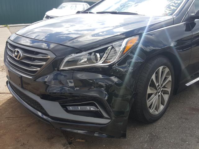 Photo 8 VIN: 5NPE34AF9GH331664 - HYUNDAI SONATA SPO 