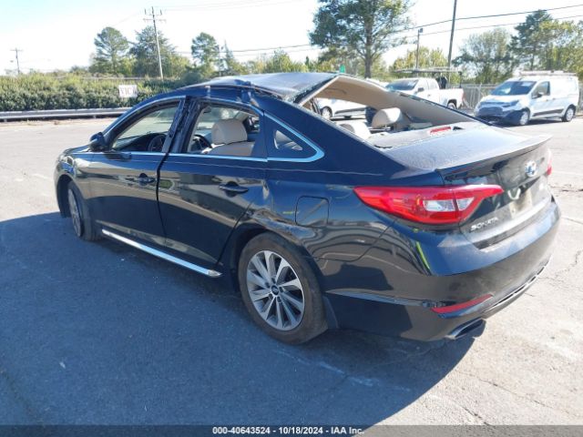 Photo 2 VIN: 5NPE34AF9GH333480 - HYUNDAI SONATA 