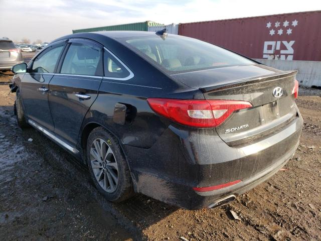 Photo 2 VIN: 5NPE34AF9GH337626 - HYUNDAI SONATA SPO 