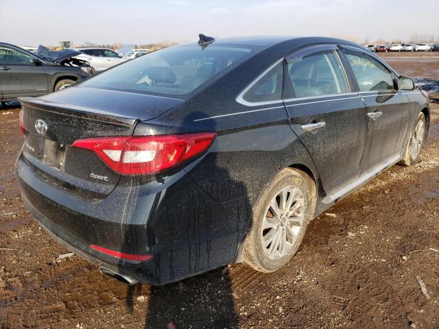 Photo 3 VIN: 5NPE34AF9GH337626 - HYUNDAI SONATA SPO 