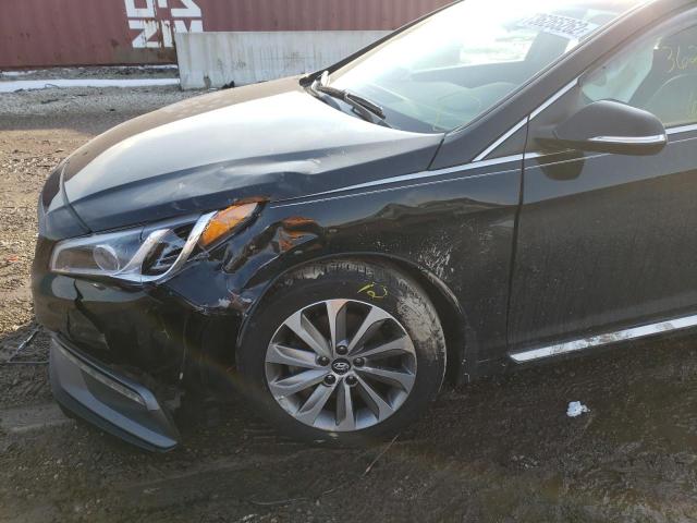 Photo 8 VIN: 5NPE34AF9GH337626 - HYUNDAI SONATA SPO 