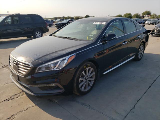 Photo 1 VIN: 5NPE34AF9GH347248 - HYUNDAI SONATA SPO 