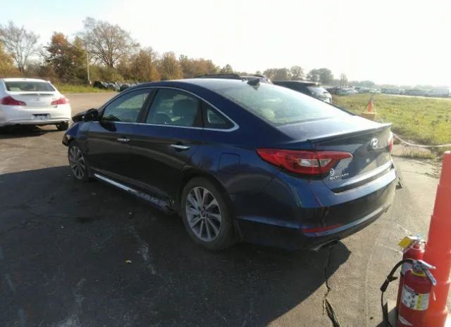 Photo 2 VIN: 5NPE34AF9GH356063 - HYUNDAI SONATA 