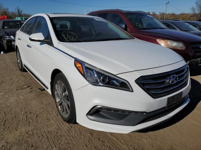 Photo 3 VIN: 5NPE34AF9GH370254 - HYUNDAI SONATA SPO 