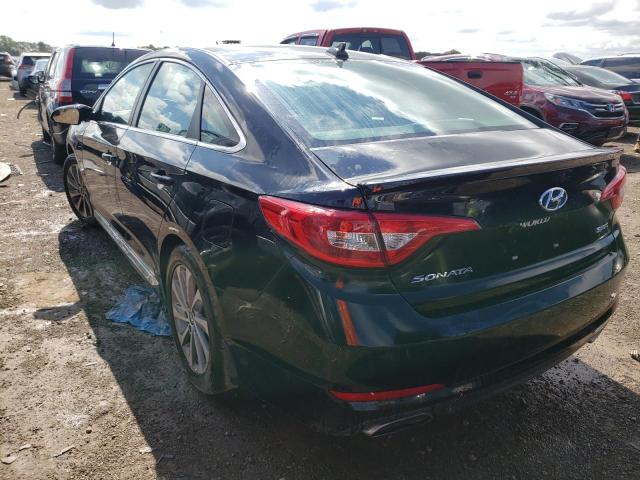 Photo 2 VIN: 5NPE34AF9GH371582 - HYUNDAI SONATA SPO 