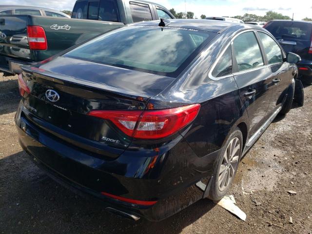 Photo 3 VIN: 5NPE34AF9GH371582 - HYUNDAI SONATA SPO 