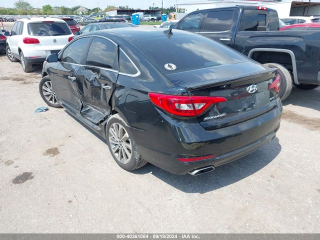 Photo 2 VIN: 5NPE34AF9GH374286 - HYUNDAI SONATA 