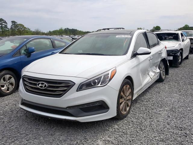 Photo 1 VIN: 5NPE34AF9GH382985 - HYUNDAI SONATA SPO 