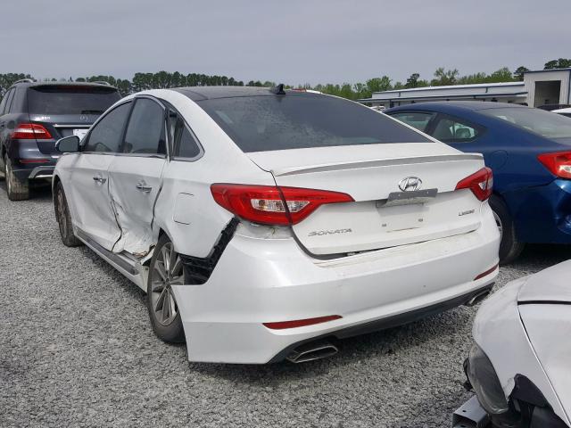 Photo 2 VIN: 5NPE34AF9GH382985 - HYUNDAI SONATA SPO 