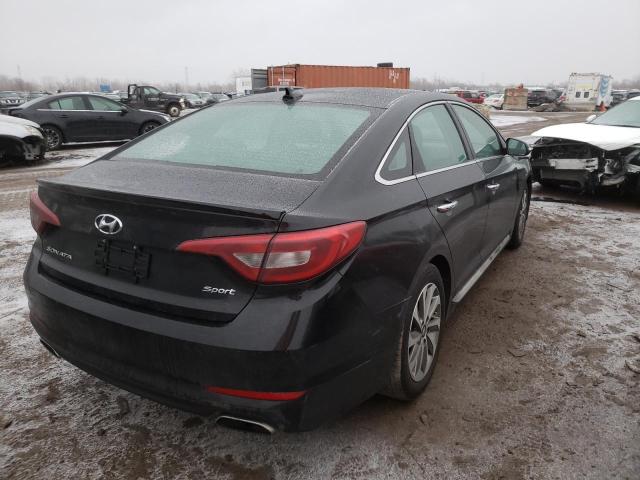 Photo 3 VIN: 5NPE34AF9GH391234 - HYUNDAI SONATA SPO 