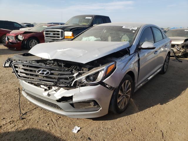 Photo 1 VIN: 5NPE34AF9GH396451 - HYUNDAI SONATA SPO 