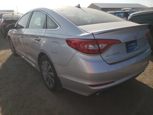 Photo 2 VIN: 5NPE34AF9GH396451 - HYUNDAI SONATA SPO 