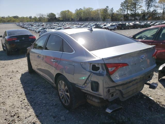 Photo 2 VIN: 5NPE34AF9GH400661 - HYUNDAI SONATA 