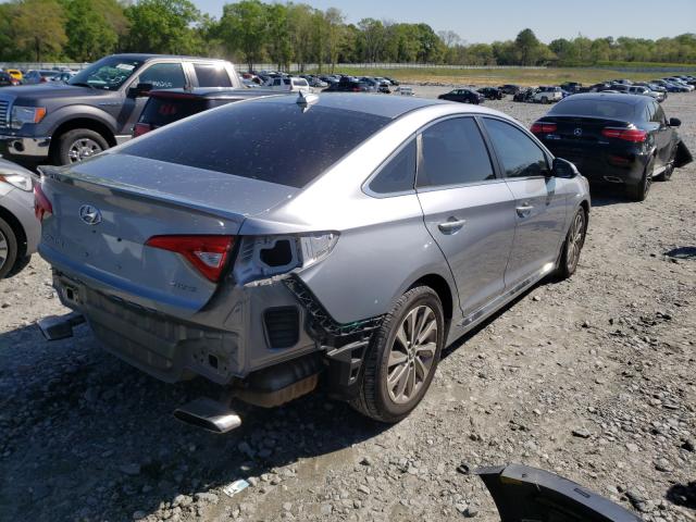 Photo 3 VIN: 5NPE34AF9GH400661 - HYUNDAI SONATA 