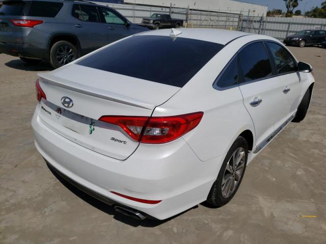 Photo 3 VIN: 5NPE34AF9GH401180 - HYUNDAI SONATA SPO 