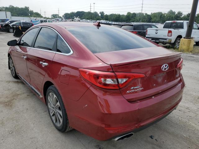 Photo 1 VIN: 5NPE34AF9GH404127 - HYUNDAI SONATA SPO 