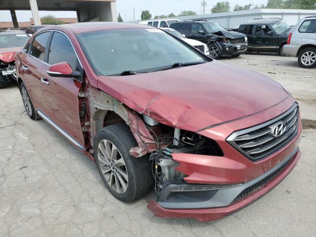 Photo 3 VIN: 5NPE34AF9GH404127 - HYUNDAI SONATA SPO 