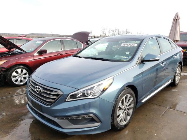 Photo 1 VIN: 5NPE34AF9GH426550 - HYUNDAI SONATA 