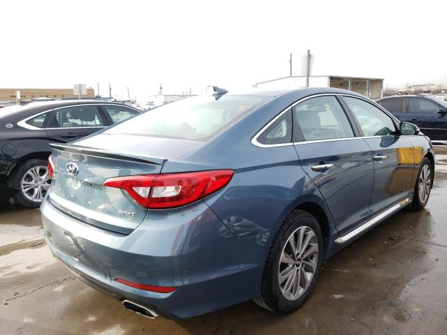 Photo 3 VIN: 5NPE34AF9GH426550 - HYUNDAI SONATA 