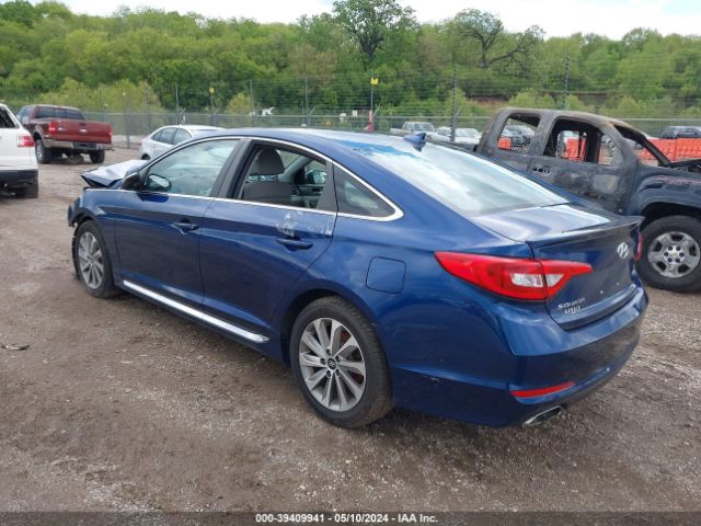 Photo 2 VIN: 5NPE34AF9GH429643 - HYUNDAI SONATA 