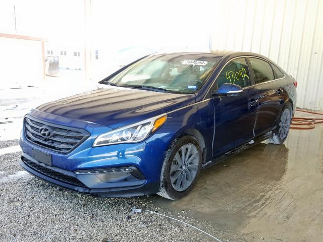 Photo 1 VIN: 5NPE34AF9GH433496 - HYUNDAI SONATA SPO 