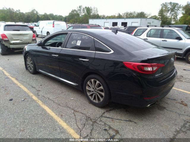 Photo 2 VIN: 5NPE34AF9GH435250 - HYUNDAI SONATA 