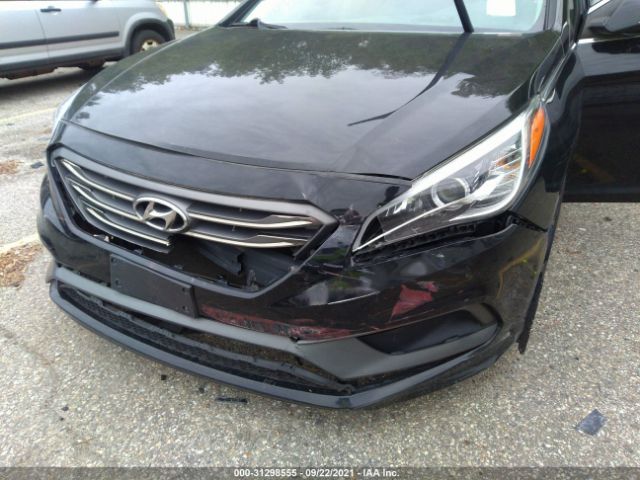 Photo 5 VIN: 5NPE34AF9GH435250 - HYUNDAI SONATA 