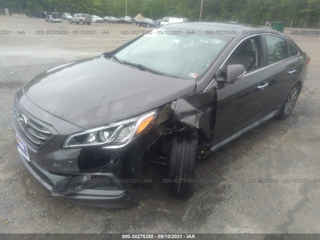 Photo 1 VIN: 5NPE34AF9HH443656 - HYUNDAI SONATA SPO 