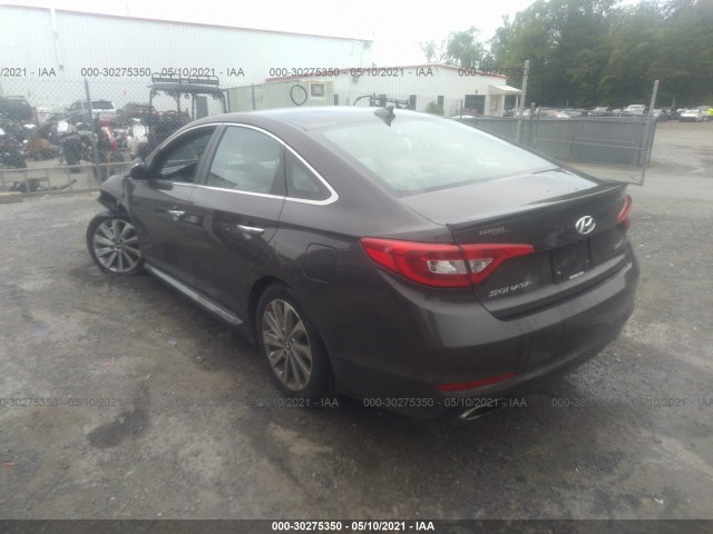 Photo 2 VIN: 5NPE34AF9HH443656 - HYUNDAI SONATA SPO 