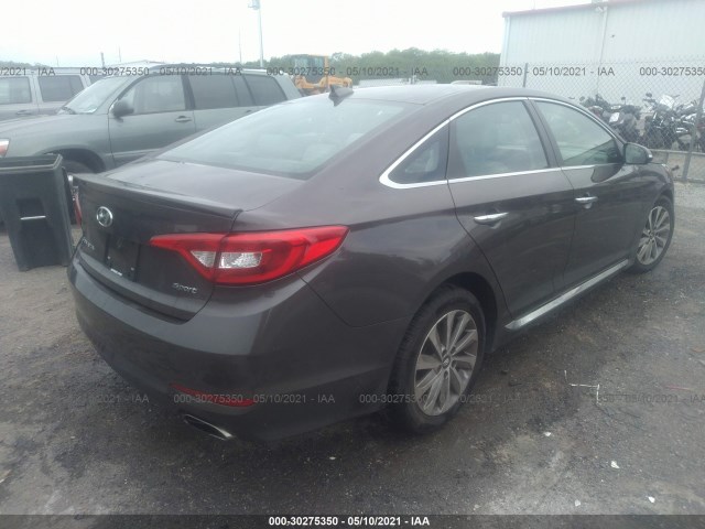 Photo 3 VIN: 5NPE34AF9HH443656 - HYUNDAI SONATA SPO 