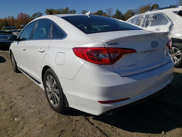 Photo 2 VIN: 5NPE34AF9HH450302 - HYUNDAI SONATA SPO 