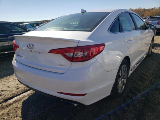 Photo 3 VIN: 5NPE34AF9HH450302 - HYUNDAI SONATA SPO 