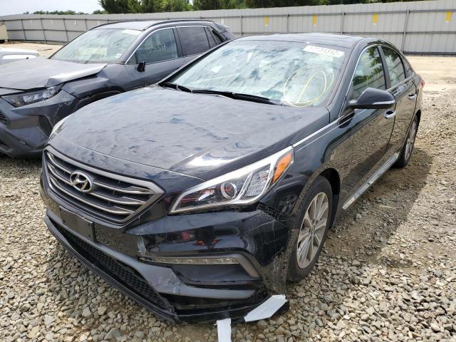 Photo 1 VIN: 5NPE34AF9HH453975 - HYUNDAI SONATA SPO 