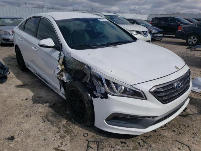 Photo 3 VIN: 5NPE34AF9HH454575 - HYUNDAI SONATA SPO 